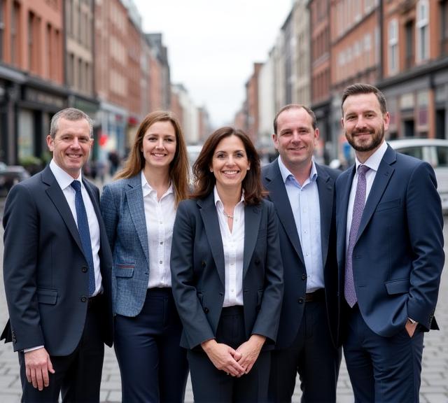 Prose & Pathways team in Dublin city centre